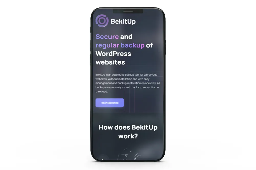 bekitUp mobile