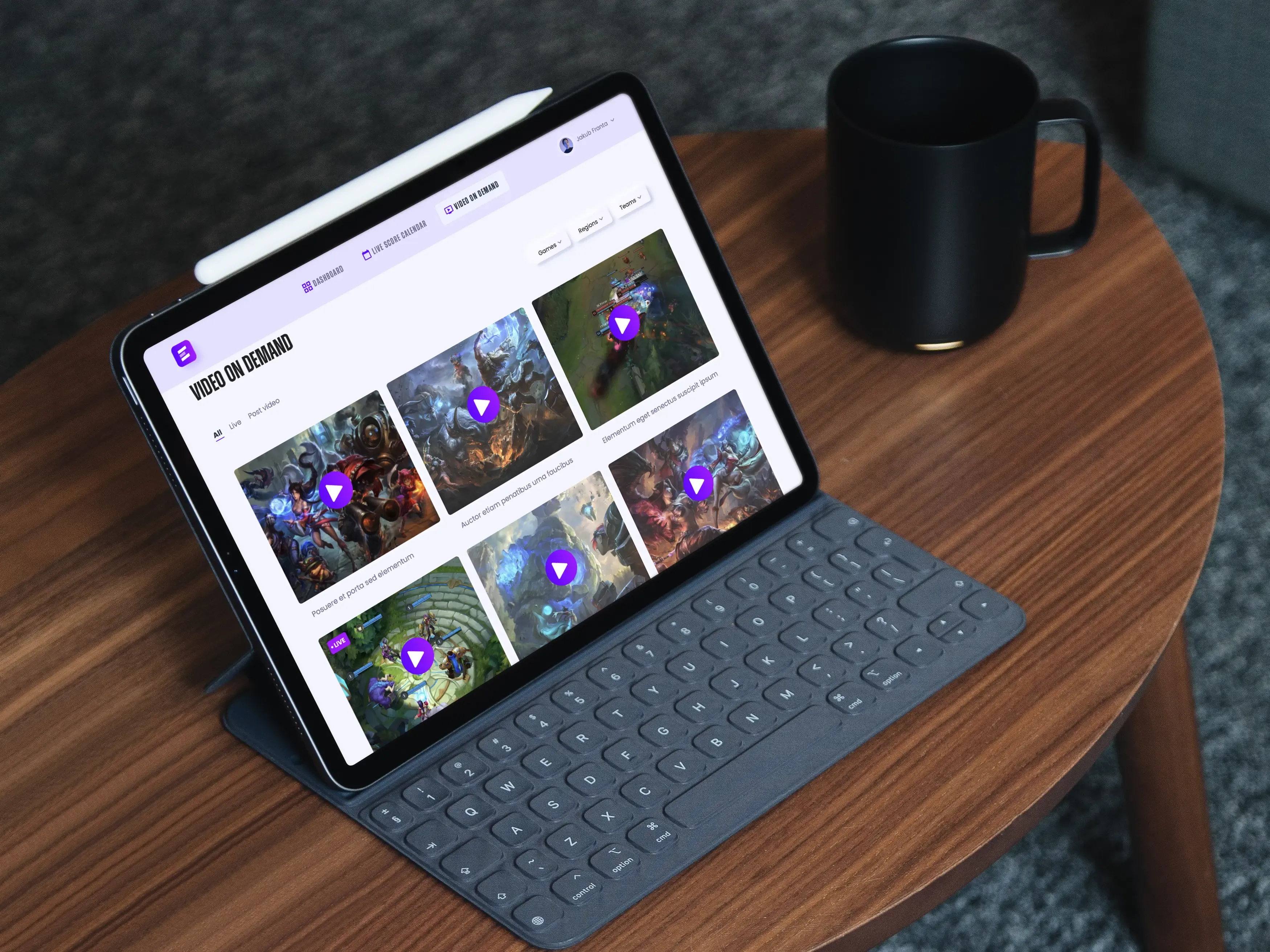 esport ipad main